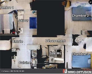 t1 à la location -   34070  MONTPELLIER, surface 69 m2 location t1 - UBI448432199